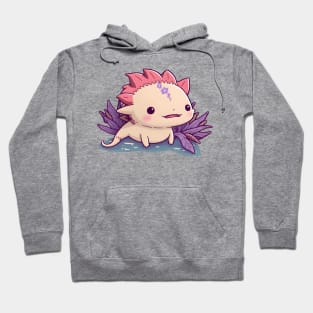 Beautiful Pink Axolotl Hoodie